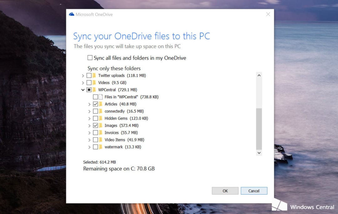 how do you download onedrive pictures onto an android tablet